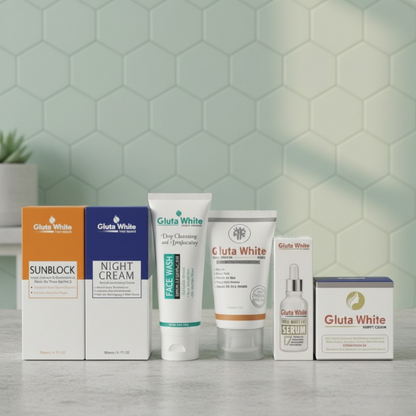 6 In 1 Gluta White Complete Skincare Set
