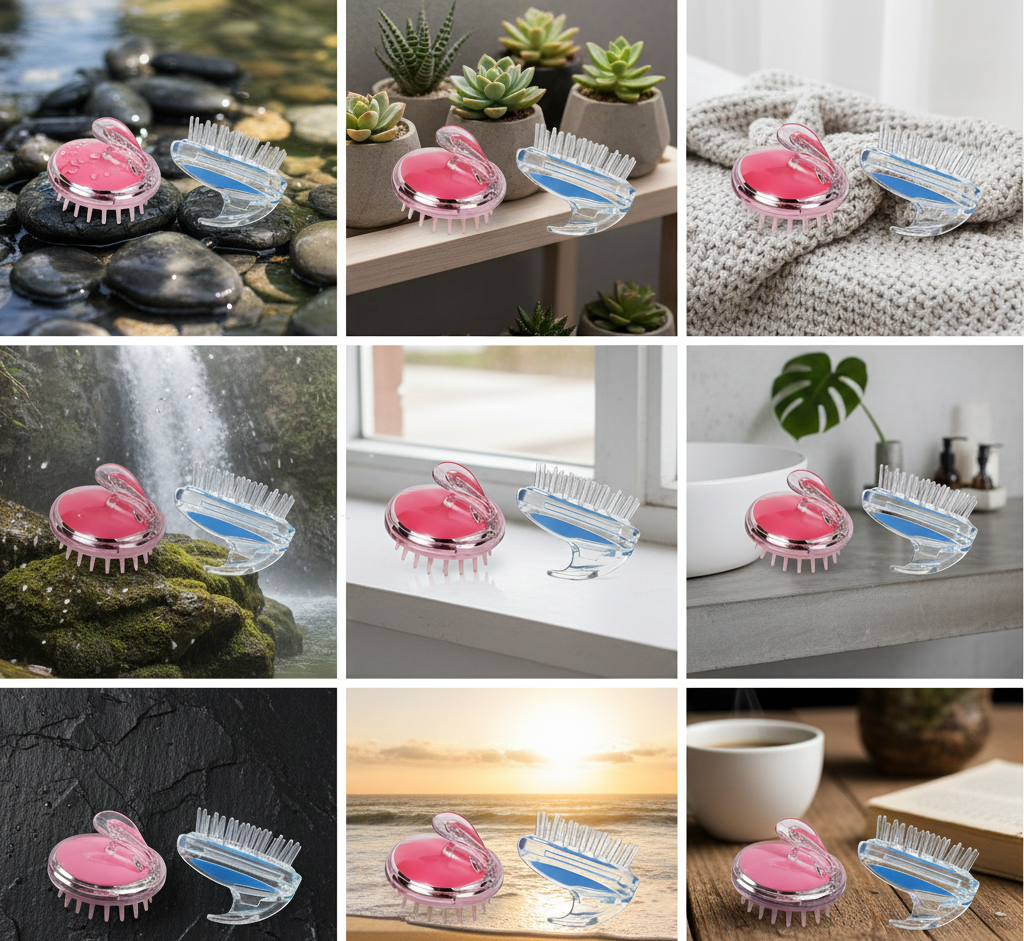 Hair Wash Brush & Scalp Massage