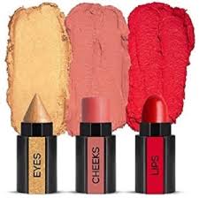 Huda Beauty 3 in 1 Professional Eyes, Cheeks & Lips Set