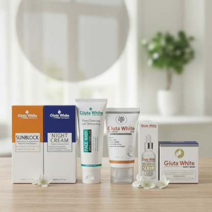 6 In 1 Gluta White Complete Skincare Set